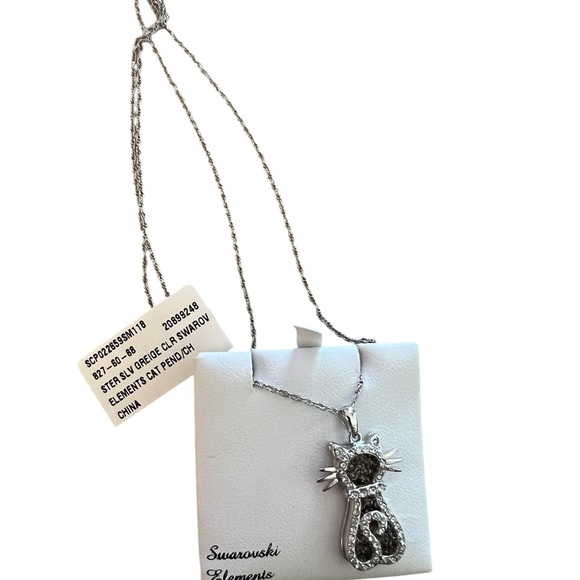 Not for sale, sold, do not buy.NEW~ The "Swarovski Elements 925 Necklace" - Picture 5 of 8